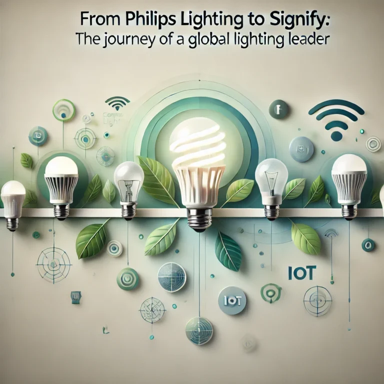 From Philips Lighting to Signify The Journey of a Global Lighting Leader