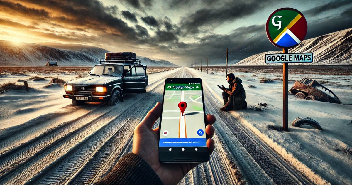 People Stranded in Remote Areas by Google Maps